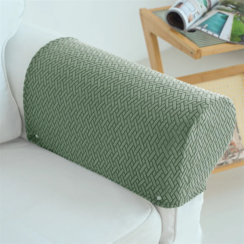 Sofa Armrest Cover Jacquard 2-Piece SOLARE