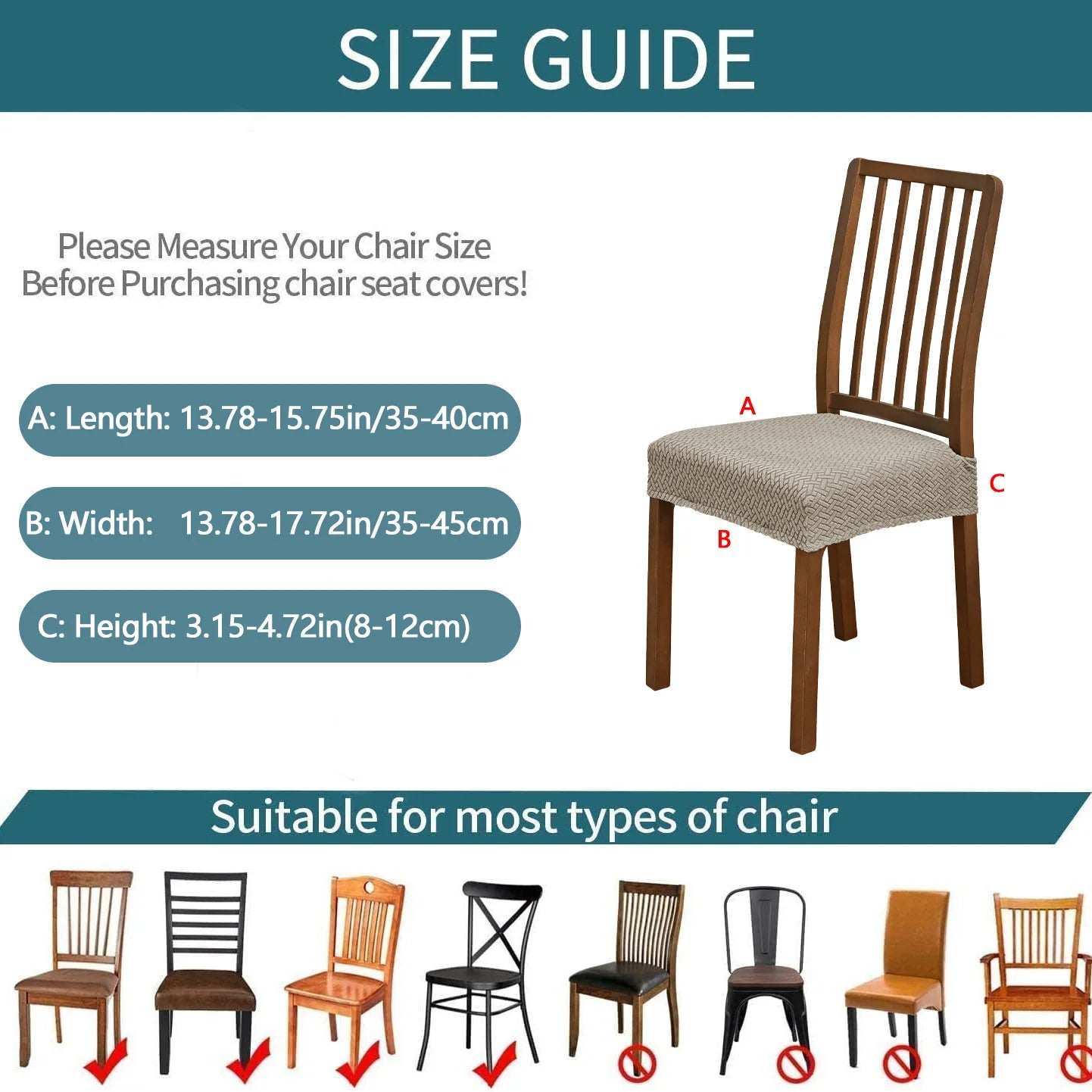 Stool Cover Jacquard Elastic LIVENA