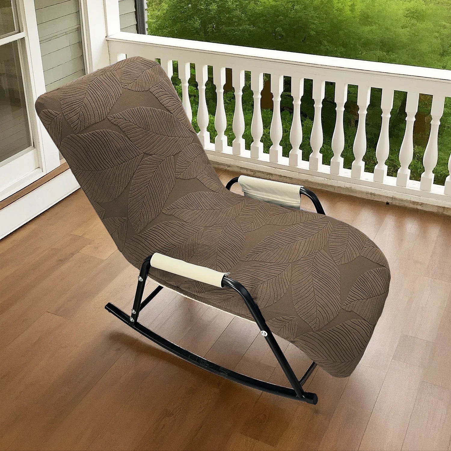 Rocking Chair Slipcover Polyester ARMOYA