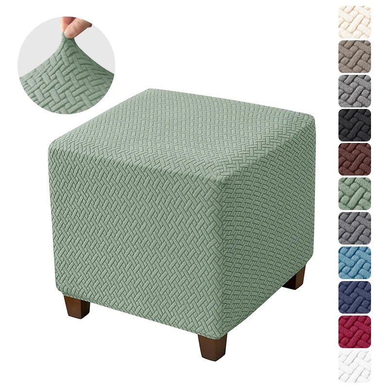Stool Cover Jacquard Elastic CALAVO