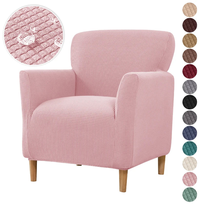 Accent Chair Slipcover Waterproof Fleece SOLIVI