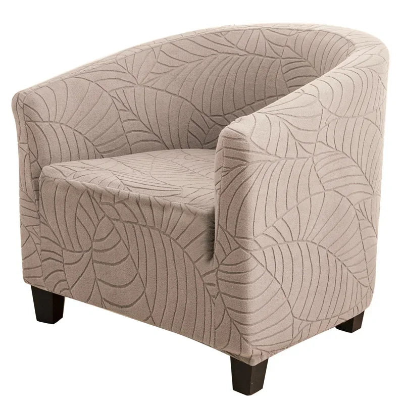 Club Chair Cover Jacquard CELIVO