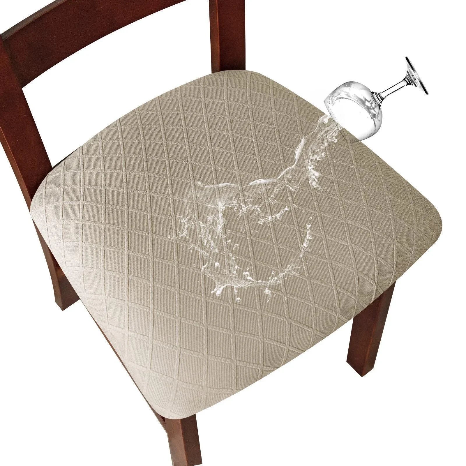 Chair Seat Cushion Cover Elastic Water-Repellent SAVENI