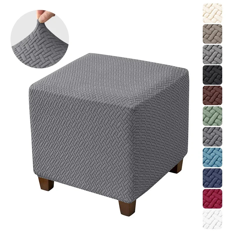 Stool Cover Jacquard Elastic CALAVO