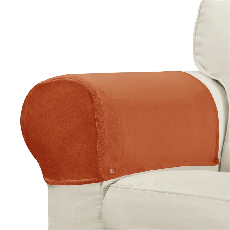 Sofa Armrest Cover Velvet VELUNO