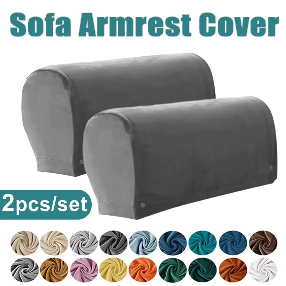 Sofa Armrest Cover Velvet VELUNO