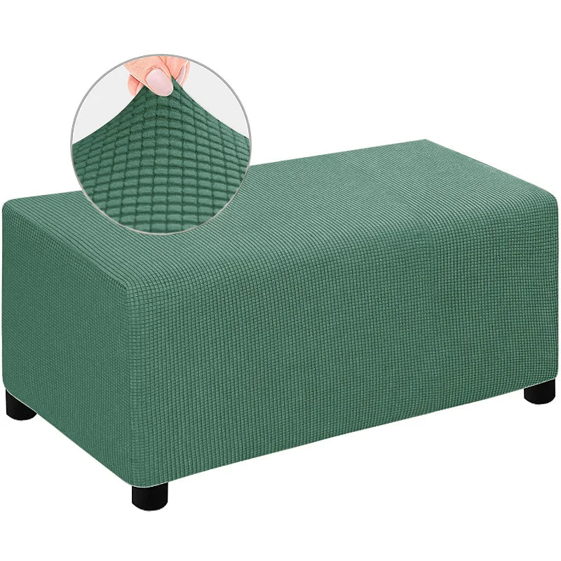 Ottoman Cover Jacquard Stretch SOLVARE