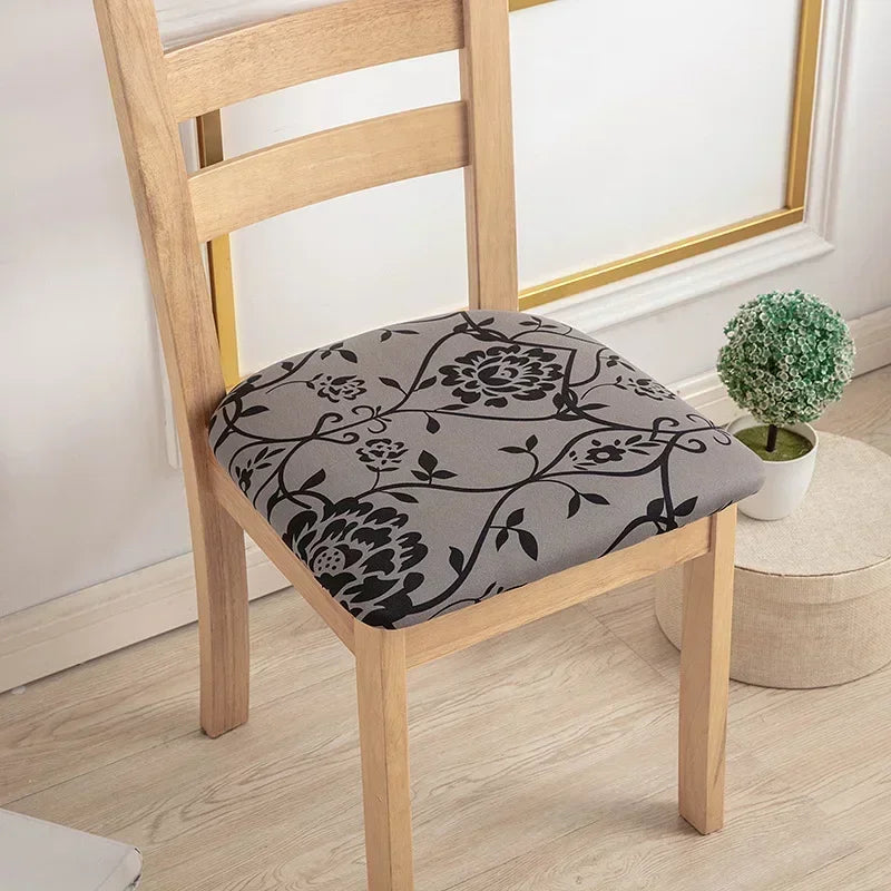 Chair Seat Cushion Cover Jacquard SOLAVO