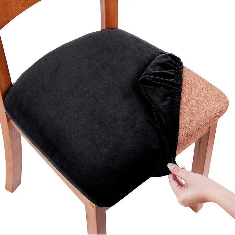 Chair Seat Cushion Cover Elastic Washable CALVINO
