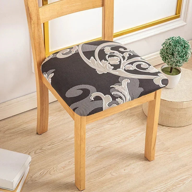 Chair Seat Cushion Cover Jacquard SOLAVO