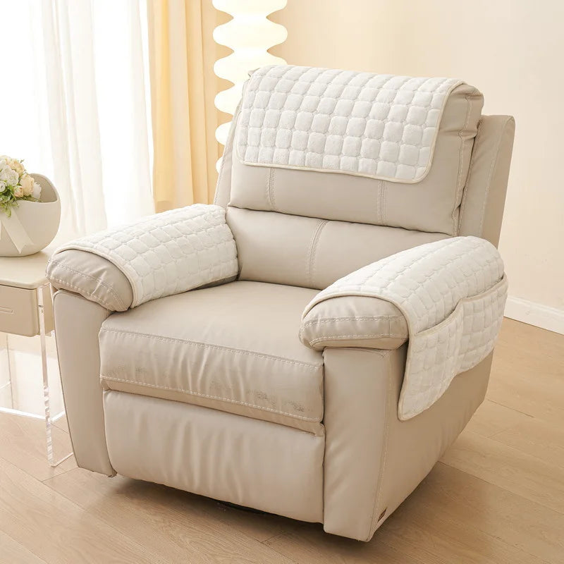 Sofa Armrest Cover Flannel SOLERIA