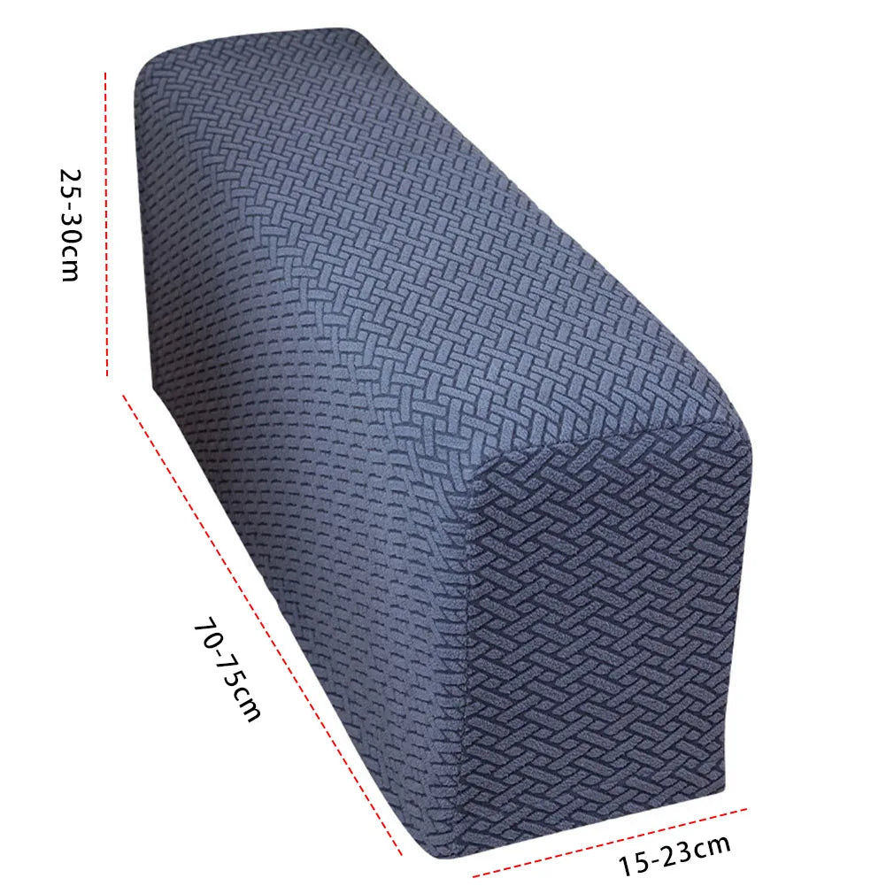 Sofa Armrest Cover Checkered Stretch Fit LIVARO