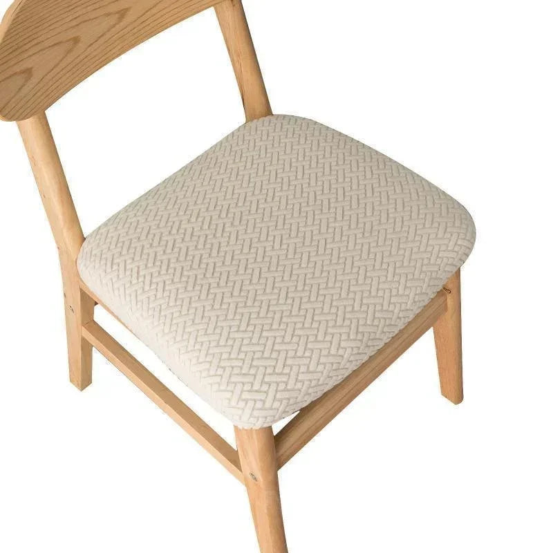 Chair Seat Cushion Cover Jacquard Stretch JASLIO