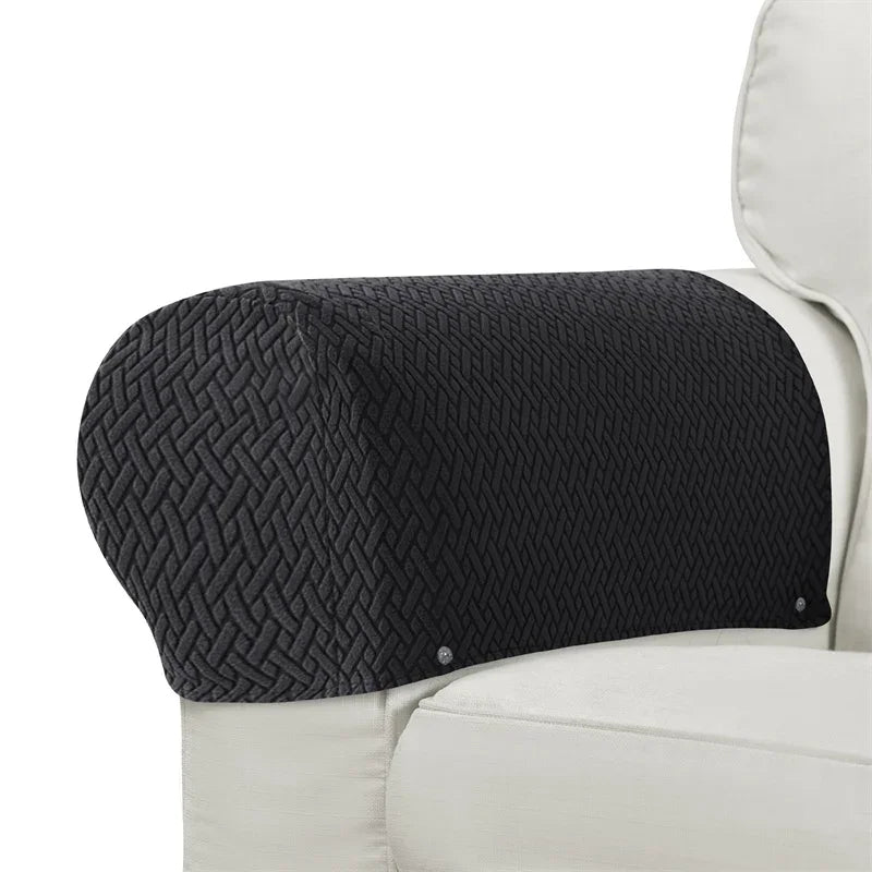 Sofa Armrest Cover Jacquard ELMORAN