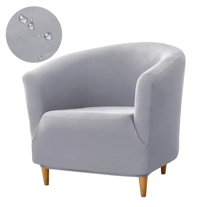 Club Chair Cover Stretch Spandex SOLENIA