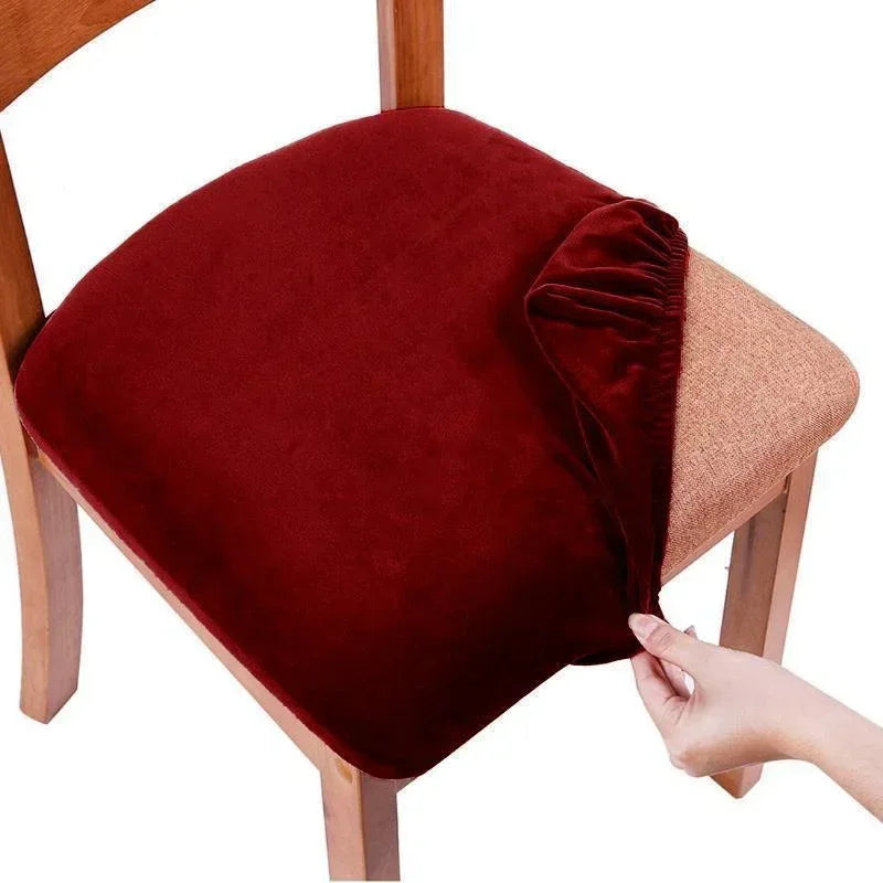 Chair Seat Cushion Cover Elastic Washable CALVINO