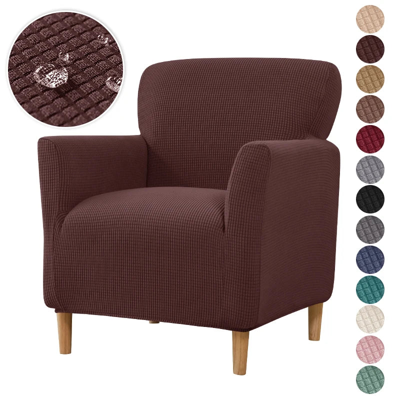 Accent Chair Slipcover Waterproof Fleece SOLIVI