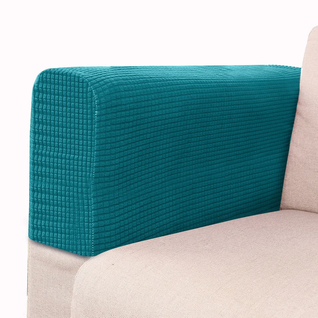 Sofa Armrest Covers Fleece Set of 2 SOLVENA