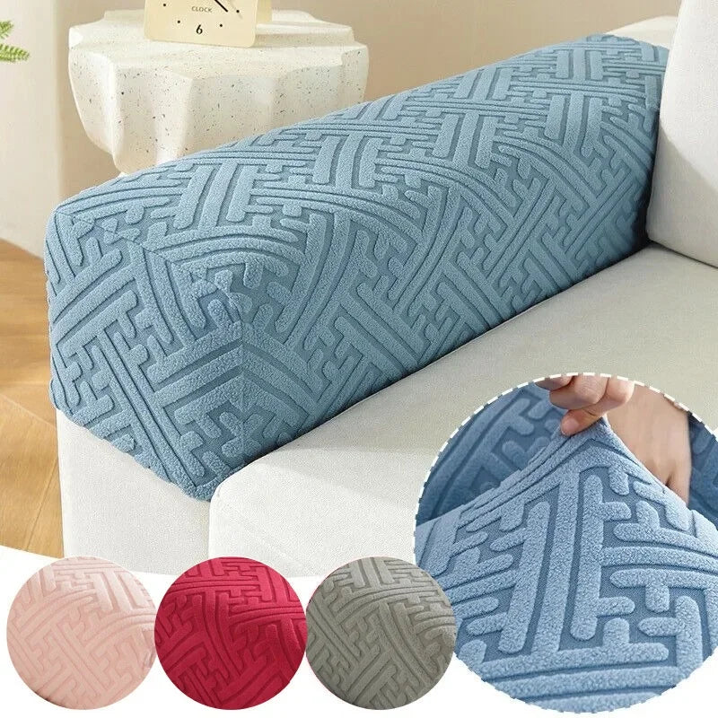Sofa Armrest Cover Jacquard CELINA