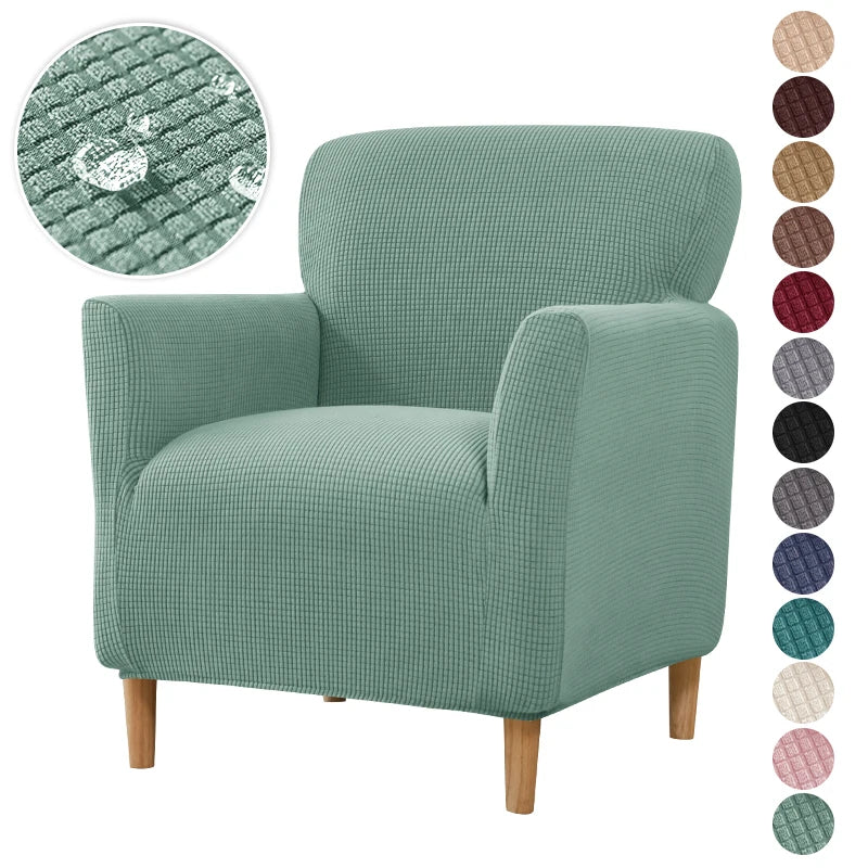 Accent Chair Slipcover Waterproof Fleece SOLIVI