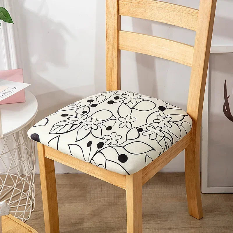 Chair Seat Cushion Covers Waterproof Fabric SAVENIA