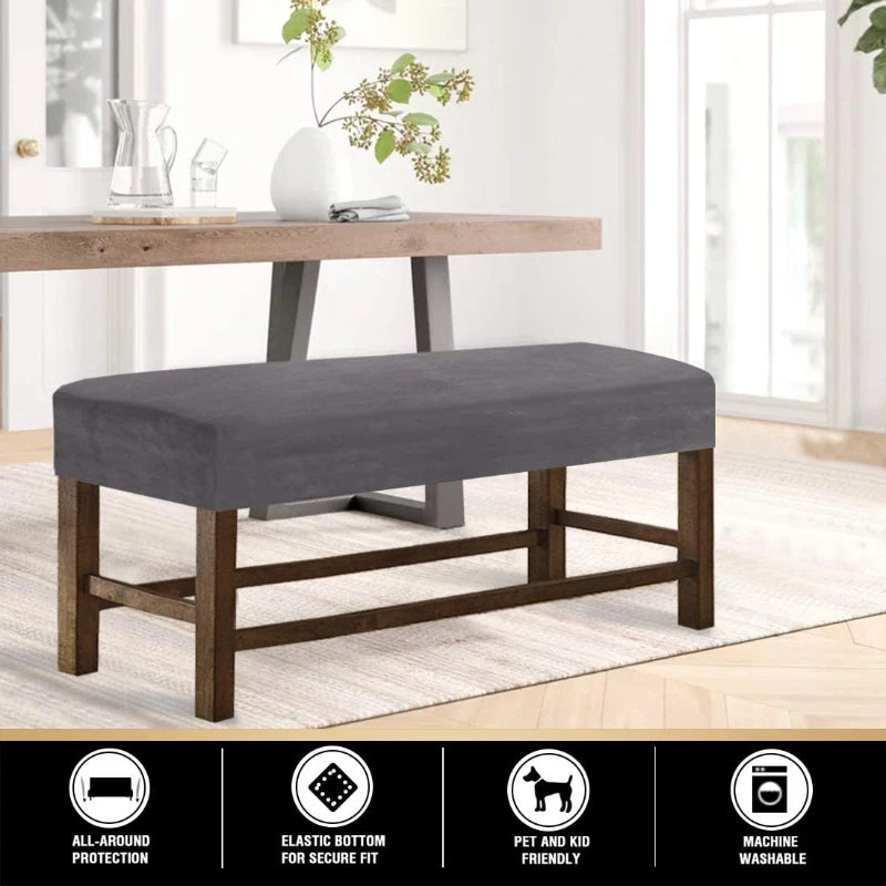 Bench Covers Velvet Stretch SOLENI VELURA