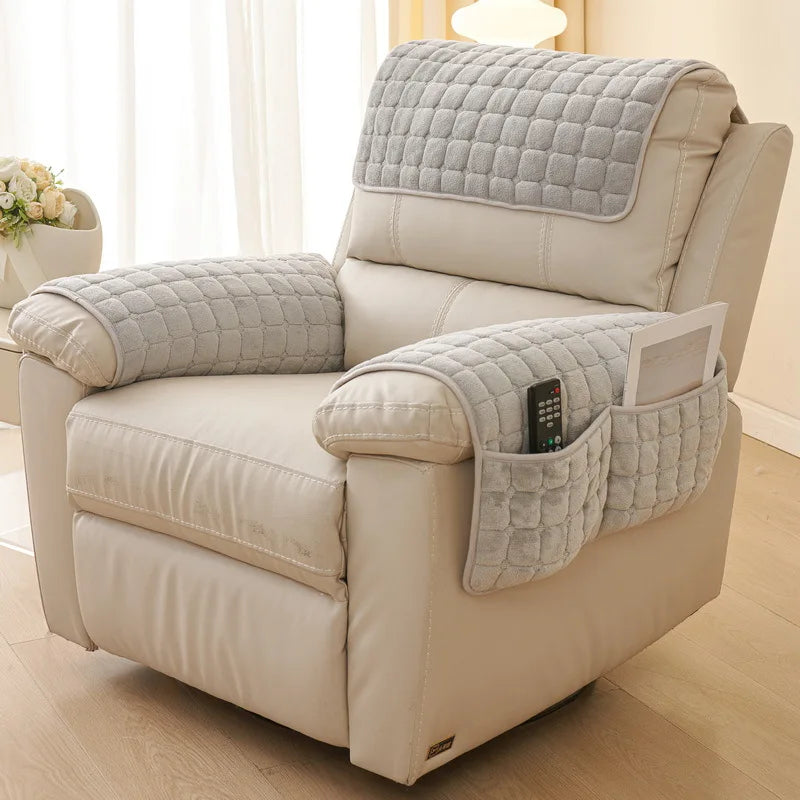 Sofa Armrest Cover Flannel SOLERIA