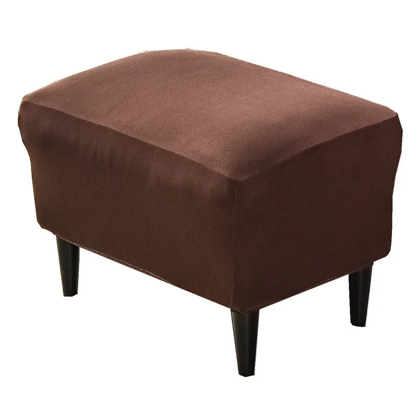 Club Chair Cover Stretch Solid Color SAVELIO