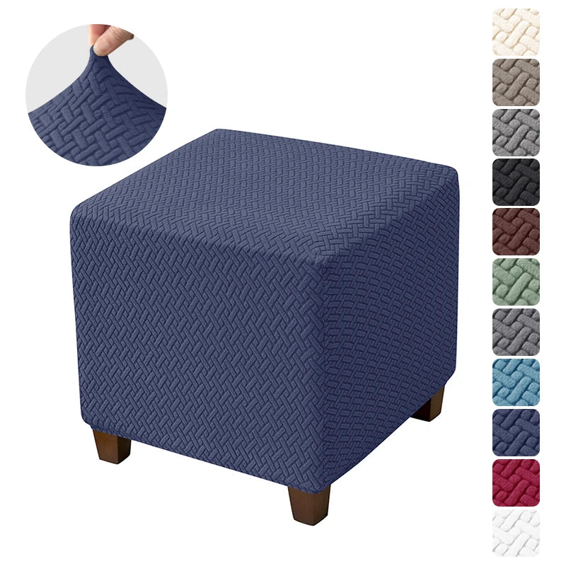 Stool Cover Jacquard Elastic CALAVO