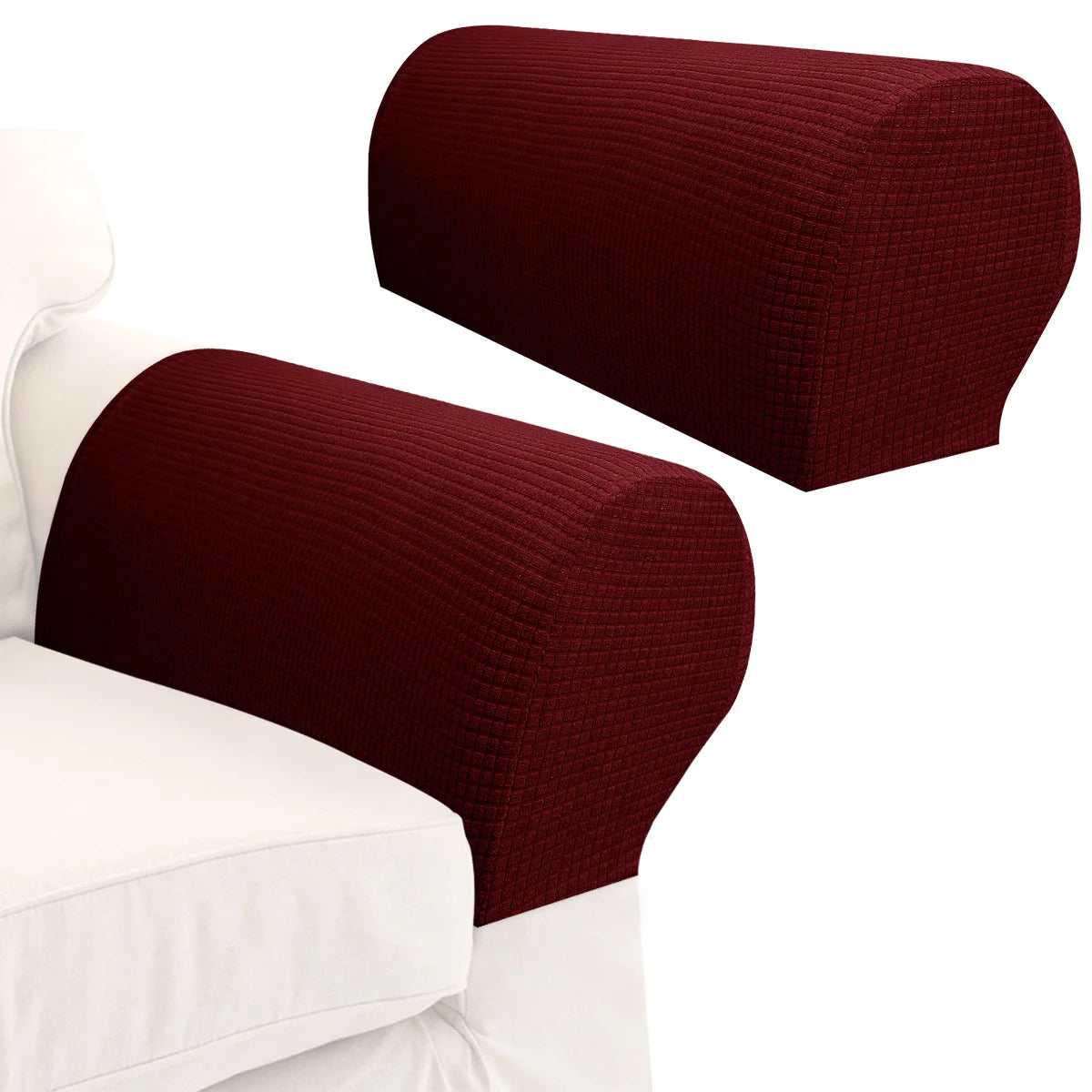 Sofa Armrest Cover Spandex SOLENIA