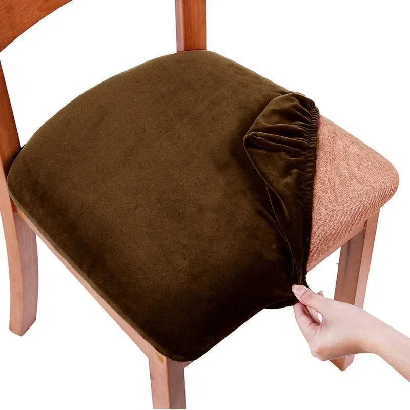 Chair Seat Cushion Cover Elastic Washable CALVINO