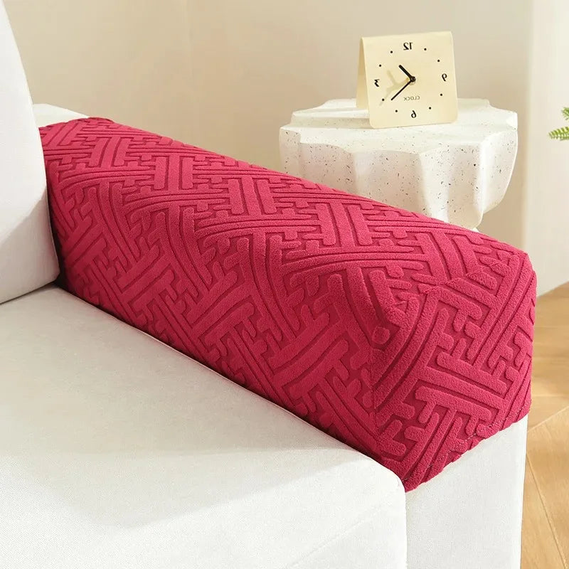 Sofa Armrest Cover Jacquard CELINA