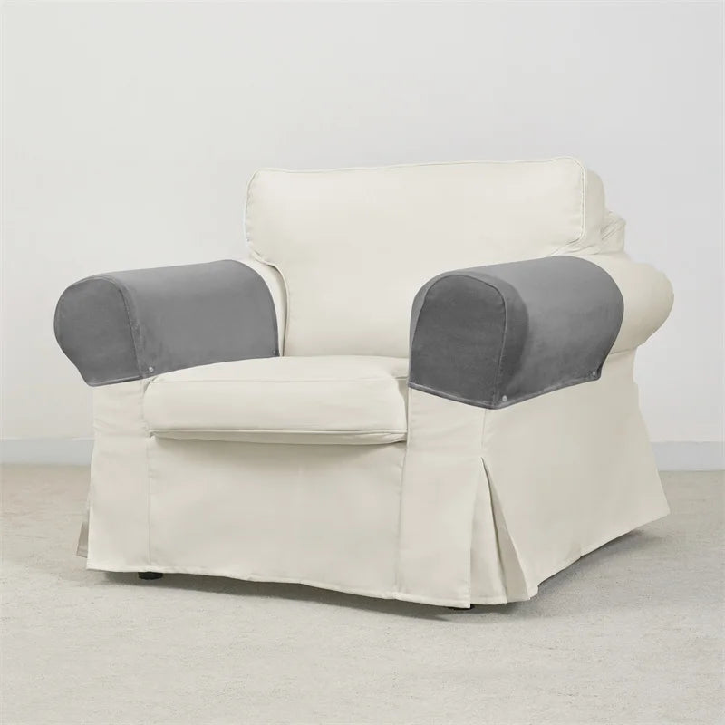 Sofa Armrest Cover Velvet VELUNO