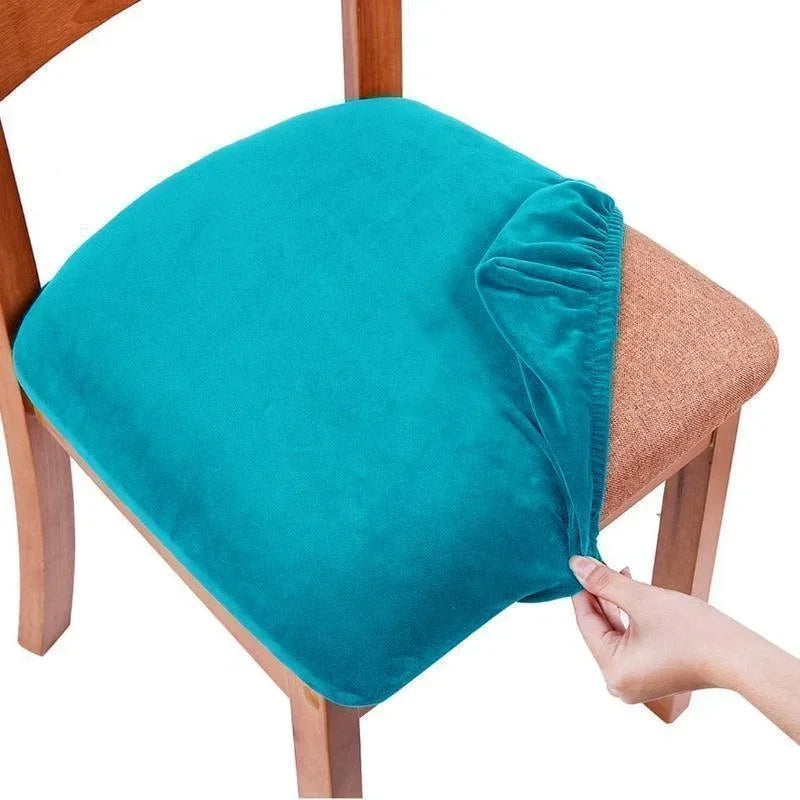 Chair Seat Cushion Cover Elastic Washable CALVINO