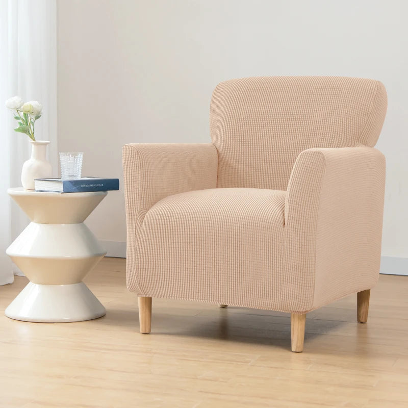 Accent Chair Slipcover Waterproof Fleece SOLIVI