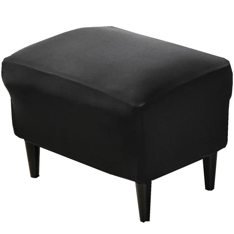 Club Chair Cover Stretch Solid Color SAVELIO