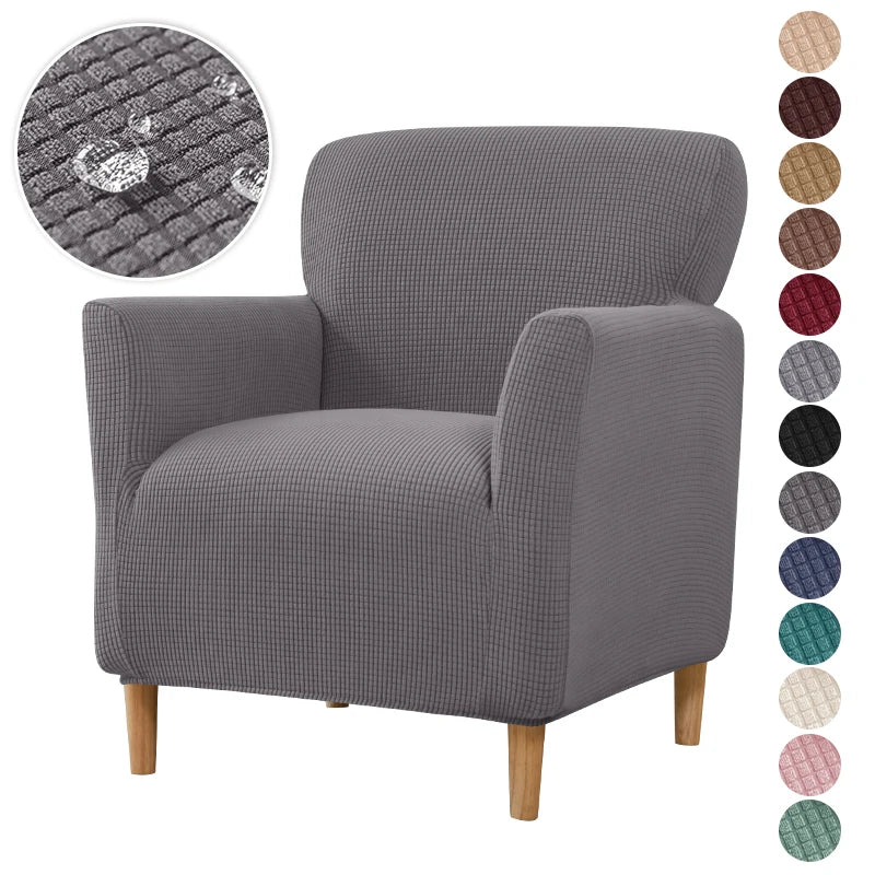 Accent Chair Slipcover Waterproof Fleece SOLIVI