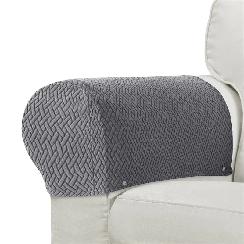 Sofa Armrest Cover Jacquard ELMORAN