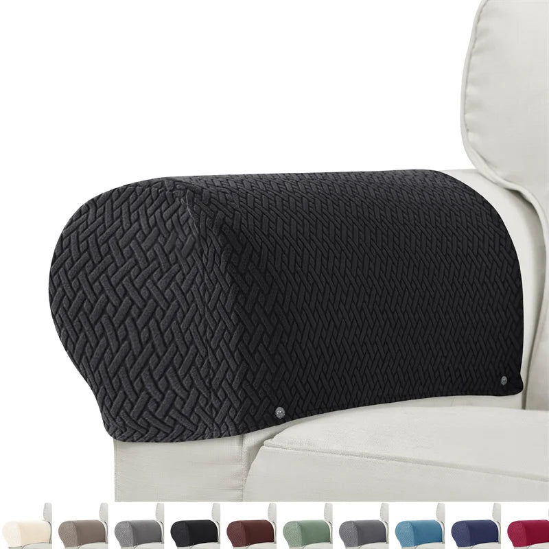 Sofa Armrest Cover Jacquard 2-Piece SOLARE