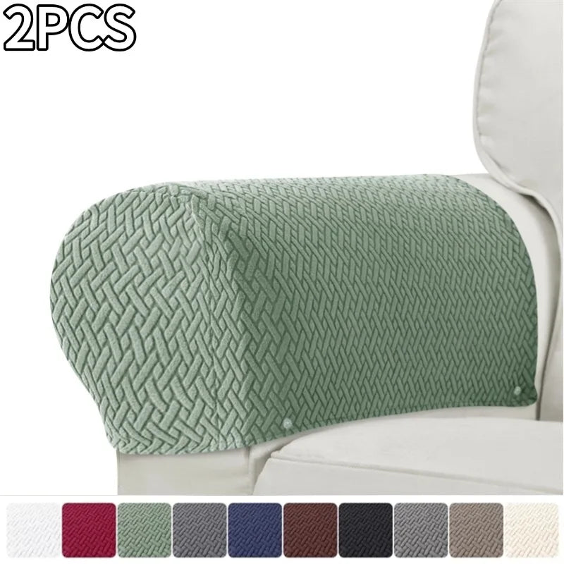 Sofa Armrest Cover Jacquard 2-Piece SOLARE