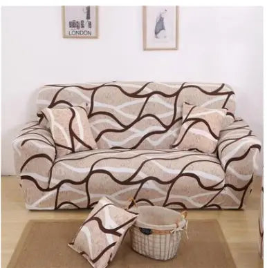 Loveseat Covers Stretch Minimalist LUMIERA Another life-2pcs Pillow