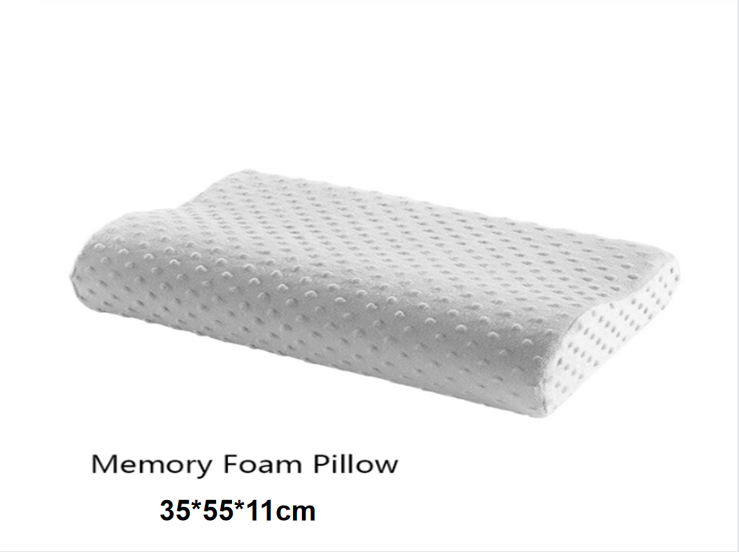 Memory Foam Pillow Contour Cooling NUITÉA 55x35x11cm White