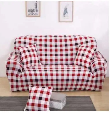 Loveseat Covers Stretch Minimalist LUMIERA British city-2pcs Pillow