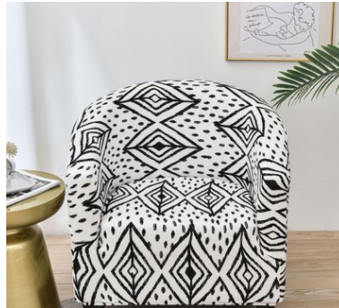 Accent Chair Cover Stretch Fit Eloise 2 Style