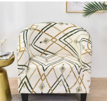 Accent Chair Cover Stretch Fit Eloise 22Style