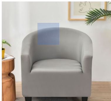 Accent Chair Cover Stretch Fit Eloise 32Style