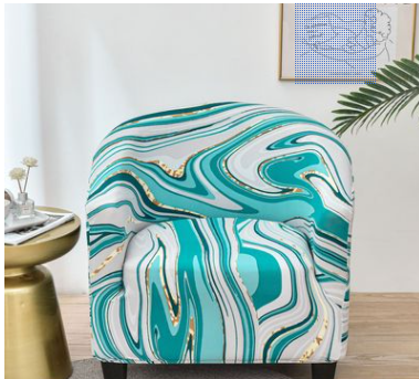 Accent Chair Cover Stretch Fit Eloise 6 Style