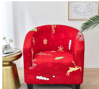Accent Chair Cover Stretch Fit Eloise 8 Style