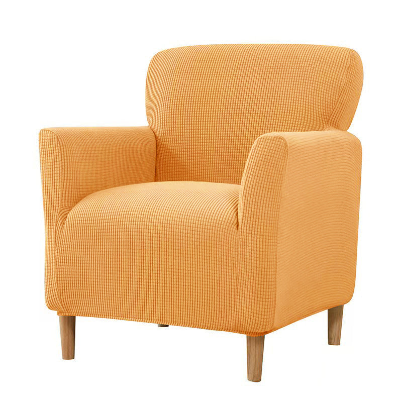 Accent Chair Cover Stretchable Elodie Orange-Free Size