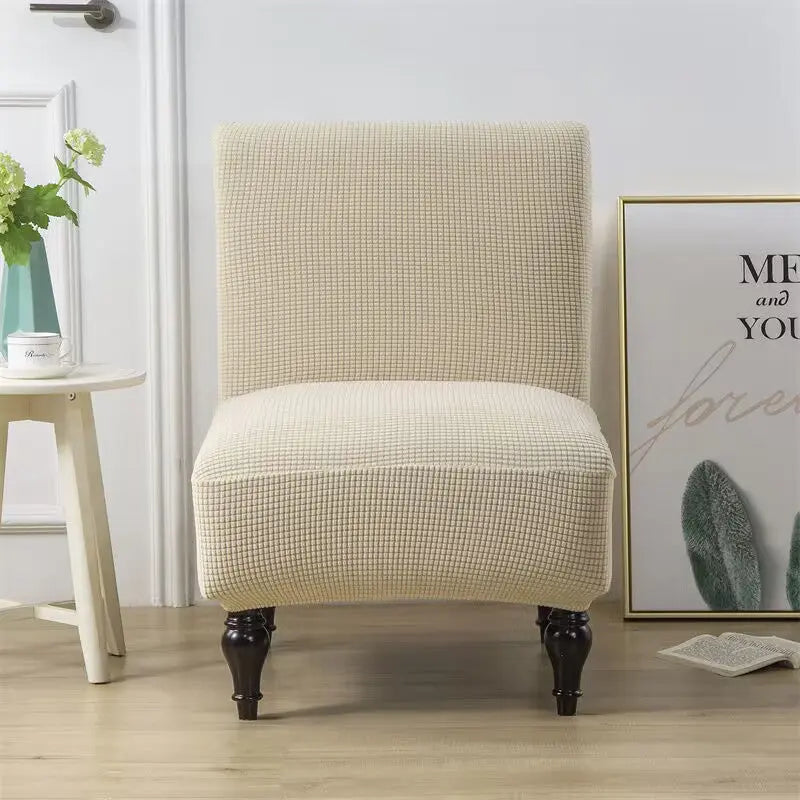 Armchair Covers Non-Slip Nordic LUMIÈRE Beige-Average Size